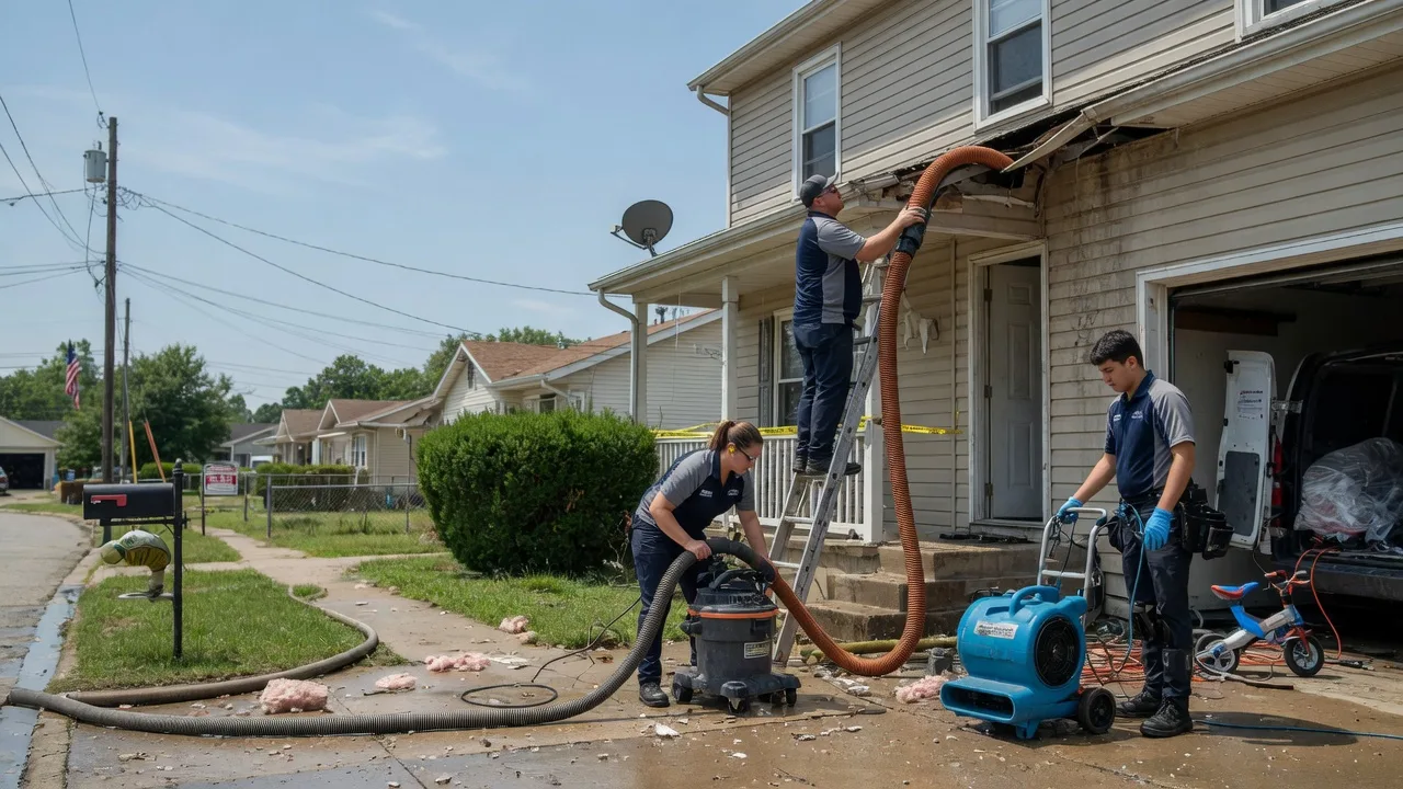 Water Damage Restoration in Follett, TX near me